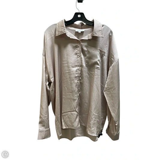 Top Long Sleeve By Gilli In Pink, Size: L