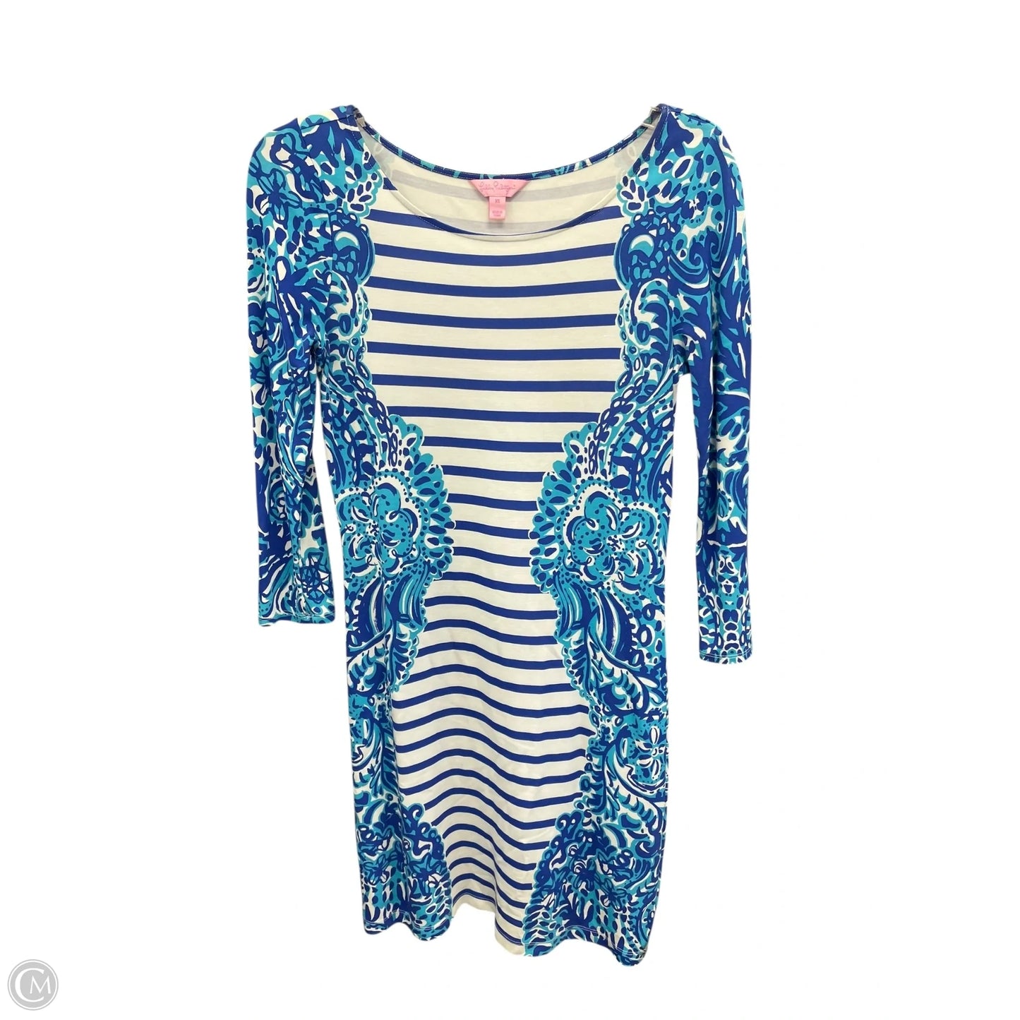 Dress Designer By Lilly Pulitzer In Blue, Size: Xs
