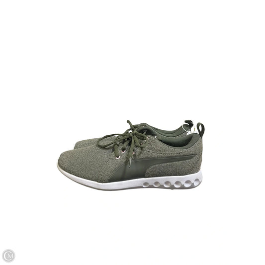 Shoes Sneakers By Puma In Green, Size: 10