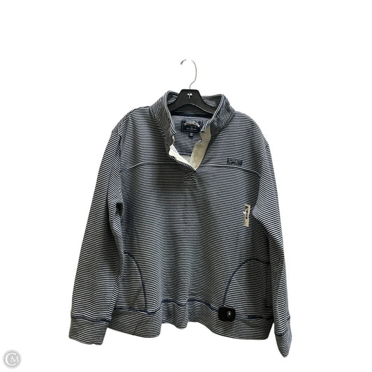 Sweatshirt Collar By Clothes Mentor In Striped Pattern, Size: Xl
