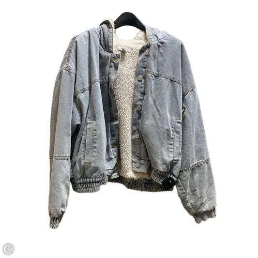 Jacket Other By Forever 21 In Blue Denim, Size: 1x