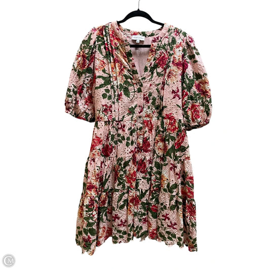 Dress Casual Short By Gibson And Latimer In Pink, Size: L