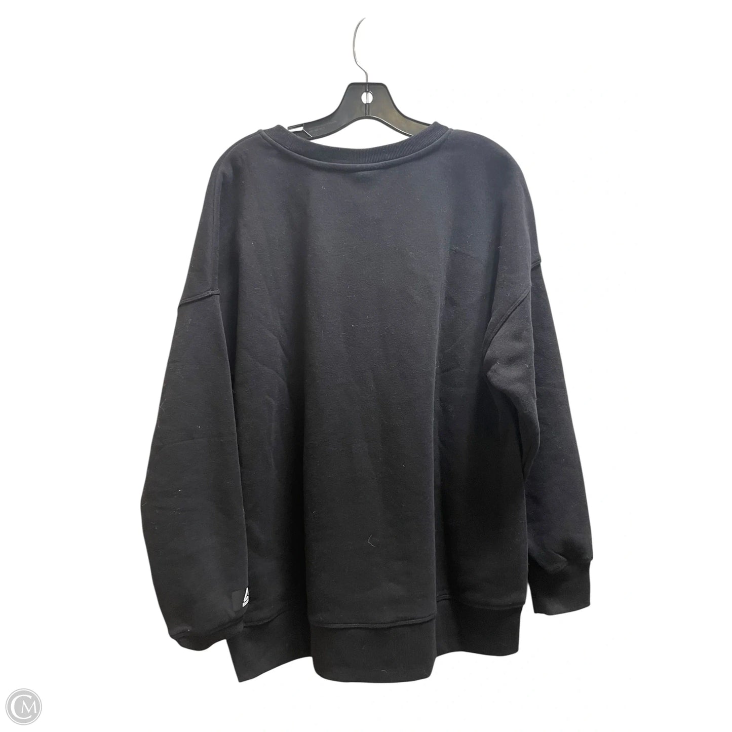 Sweatshirt Crewneck By Reebok In Black, Size: Xl