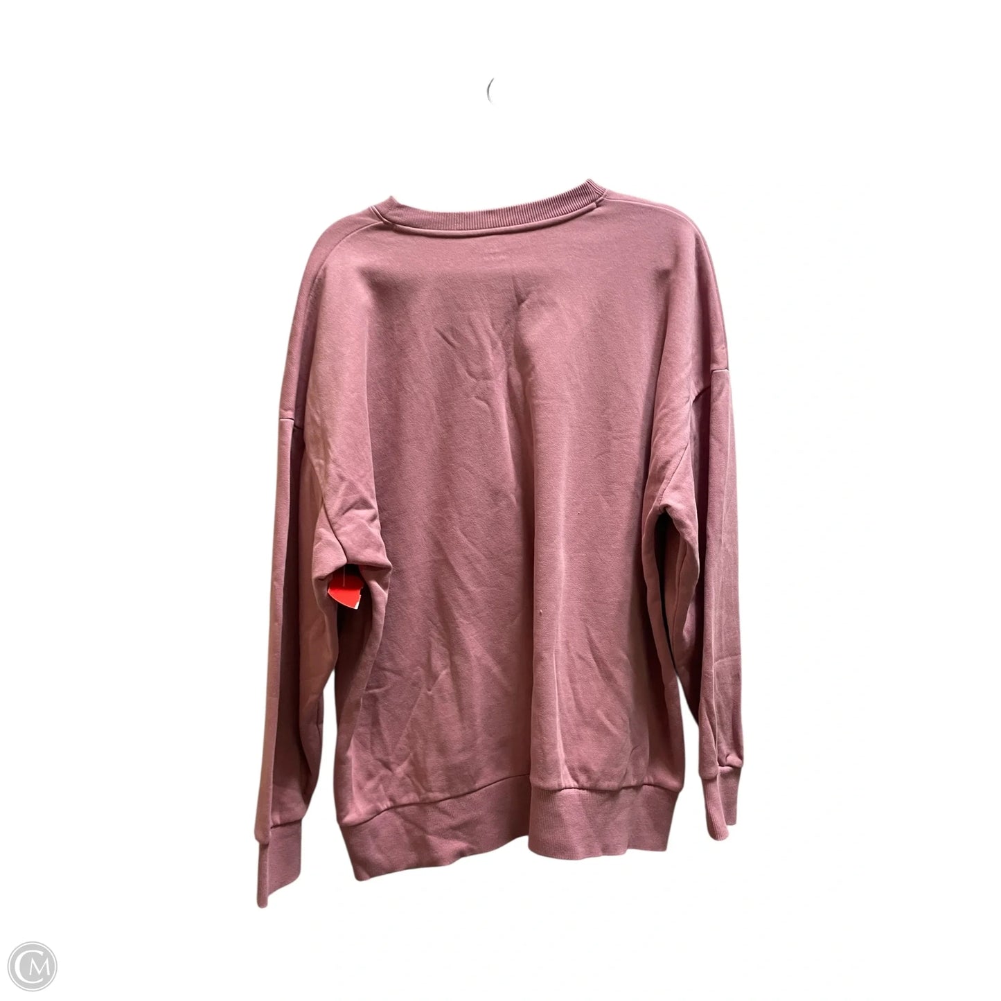 Sweatshirt Crewneck By Under Armour In Pink, Size: M