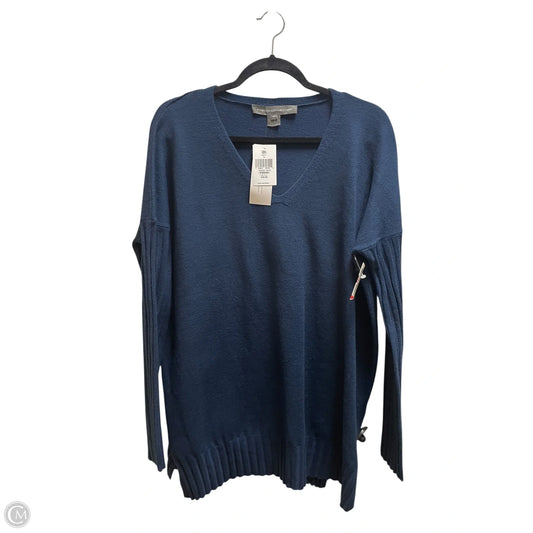 Top Long Sleeve By French Connection In Blue, Size: M