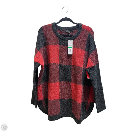 Sweater By Joseph A. In Red, Size: L