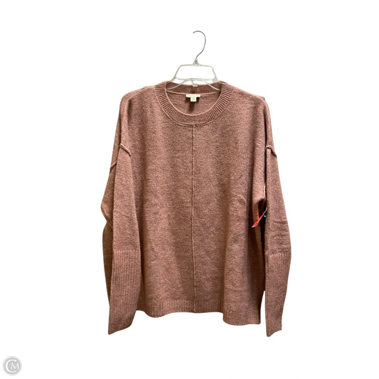 Sweater By Clothes Mentor In Pink, Size: L