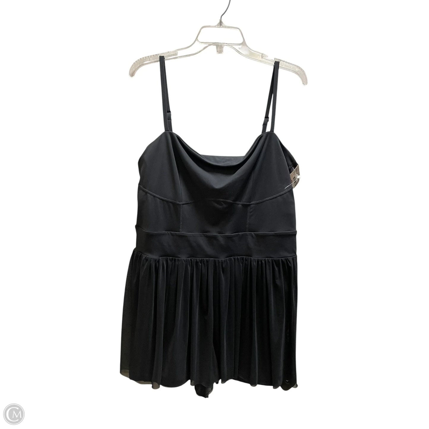 Romper By Clothes Mentor In Black, Size: 1x