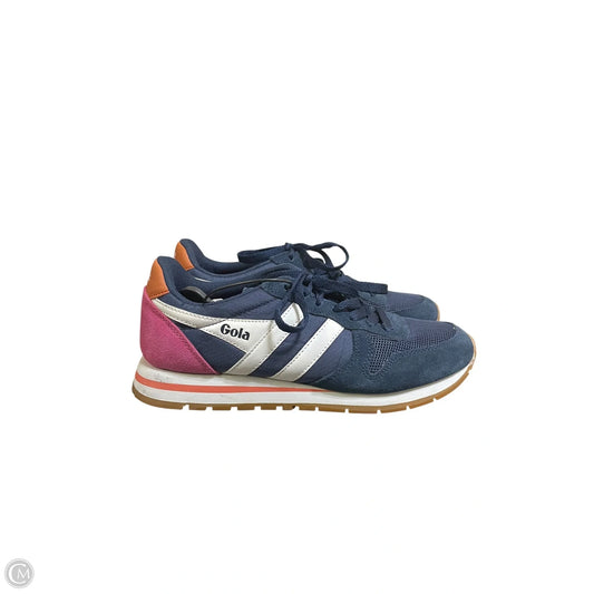 Shoes Sneakers By Gola In Blue, Size: 7