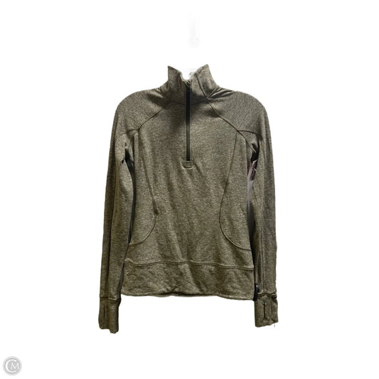 Athletic Jacket By Lululemon In Green, Size: 4