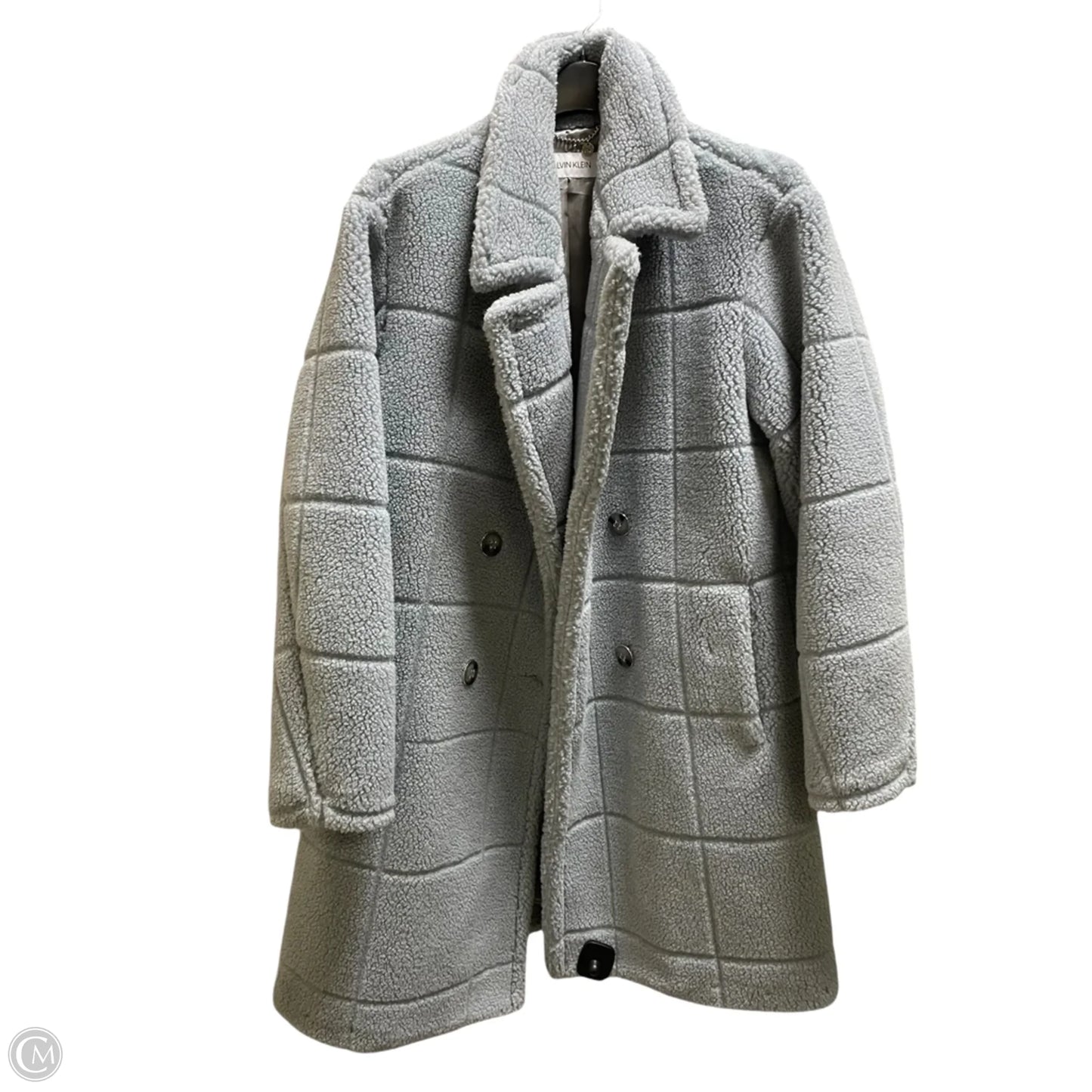 Coat Other By Calvin Klein In Blue, Size: M