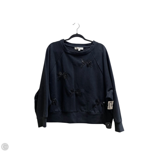 Sweater By Loft In Black, Size: L