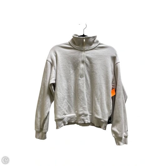 Sweatshirt Collar By Fabletics In Tan, Size: S