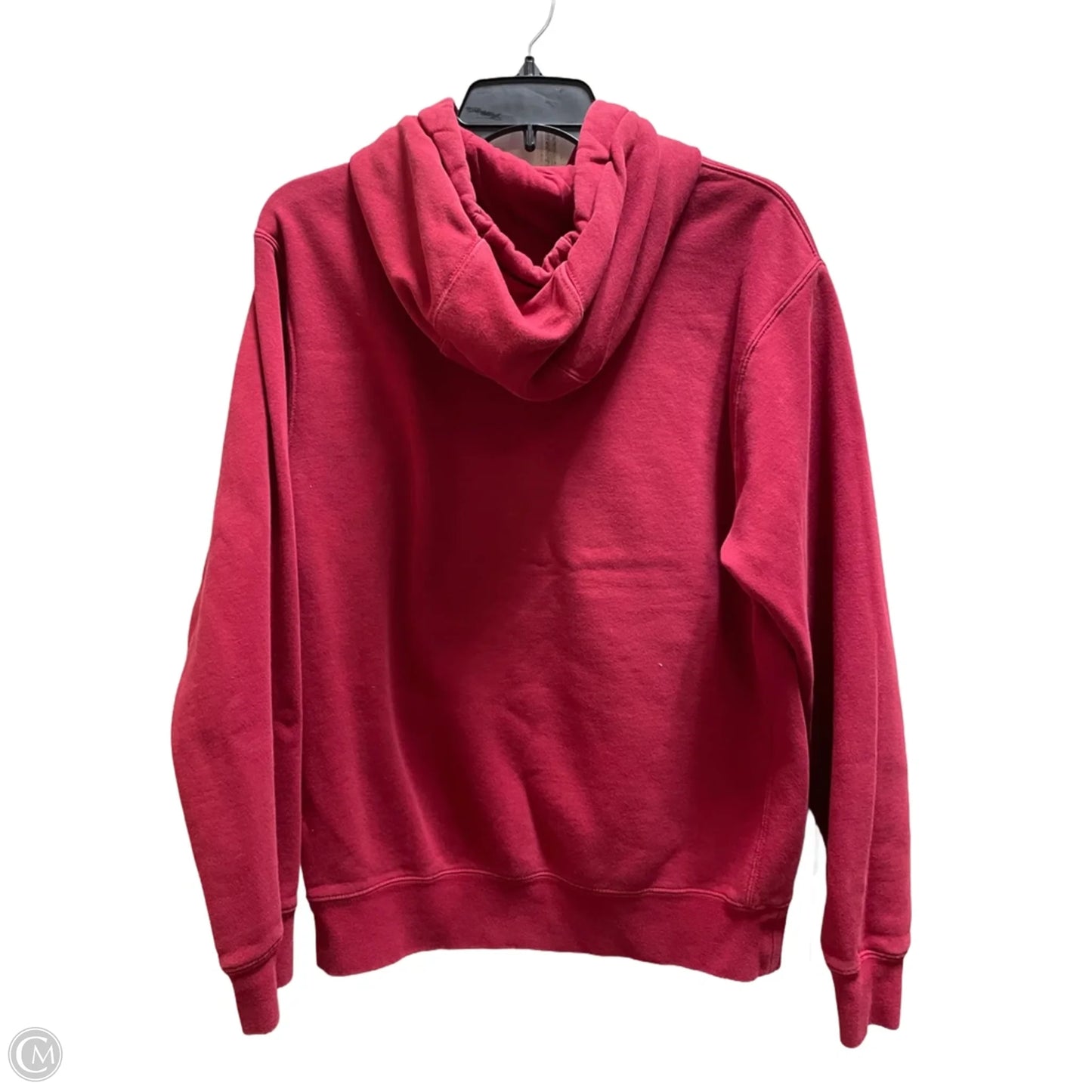 Sweatshirt Hoodie By Nike Apparel In Red, Size: S
