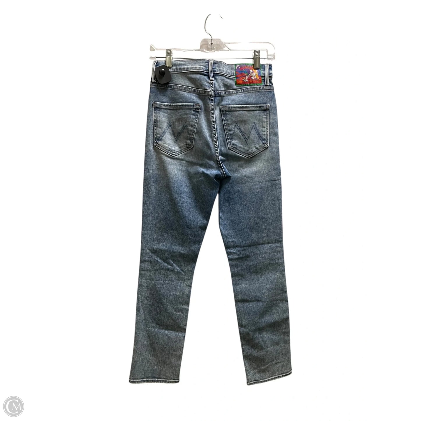Jeans Skinny By Mother In Blue Denim, Size: 4