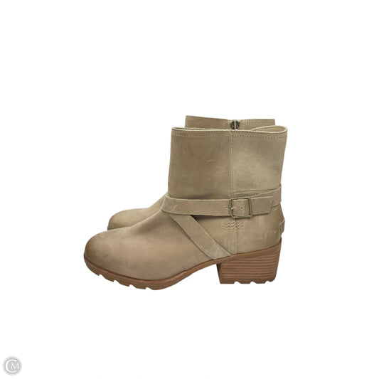 Boots Ankle Flats By Sorel In Brown, Size: 10