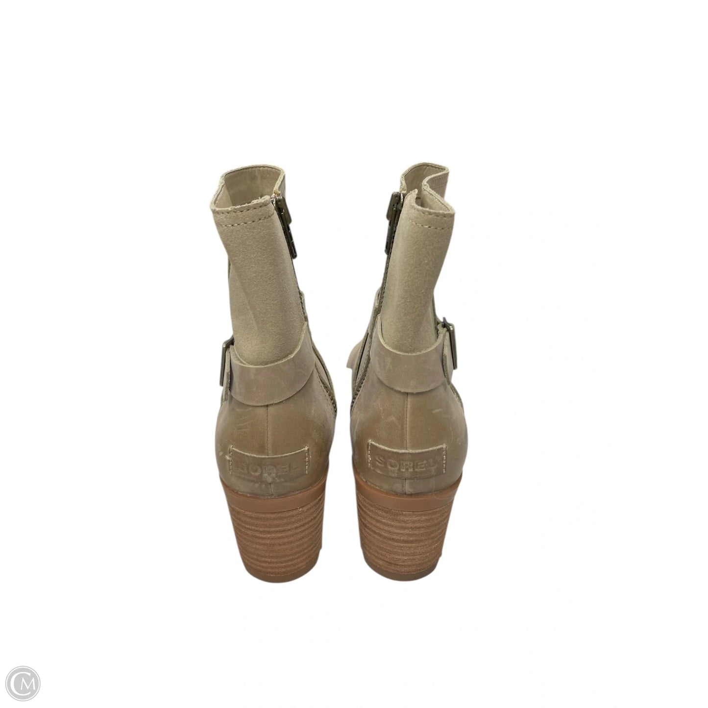 Boots Ankle Flats By Sorel In Brown, Size: 10