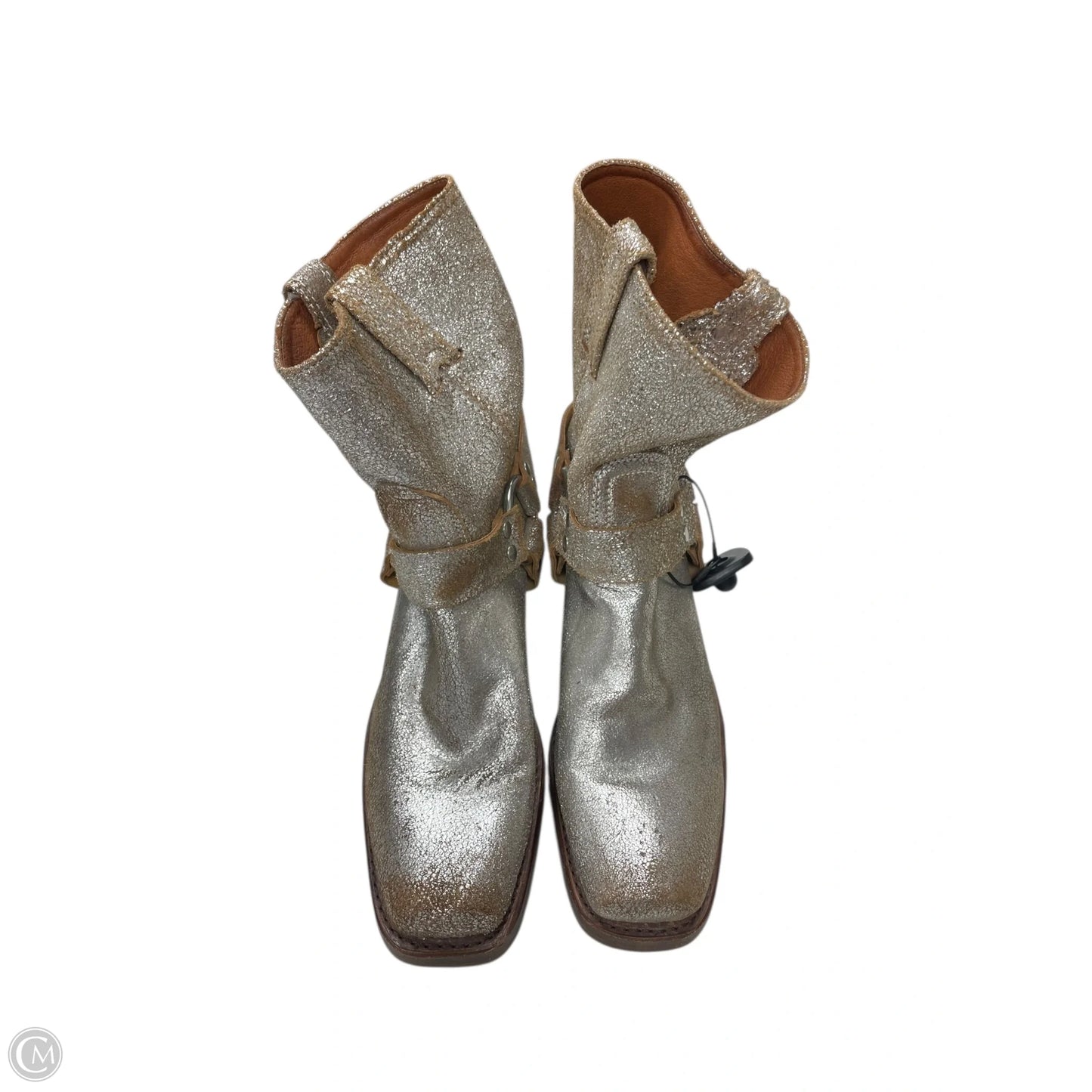 Boots Designer By Frye In Gold, Size: 10