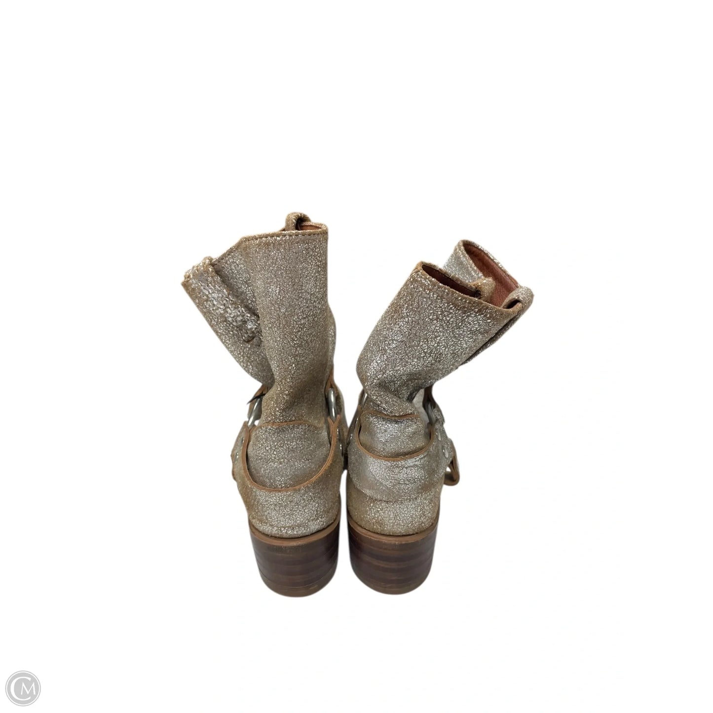 Boots Designer By Frye In Gold, Size: 10