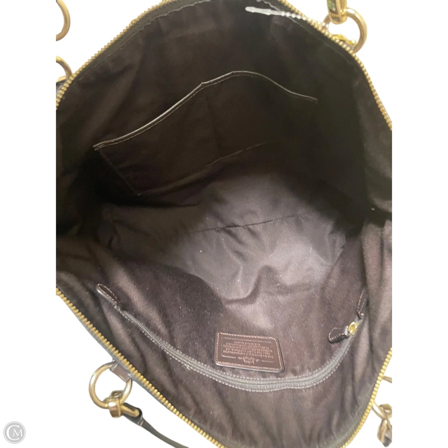 Handbag Designer By Coach, Size: Medium