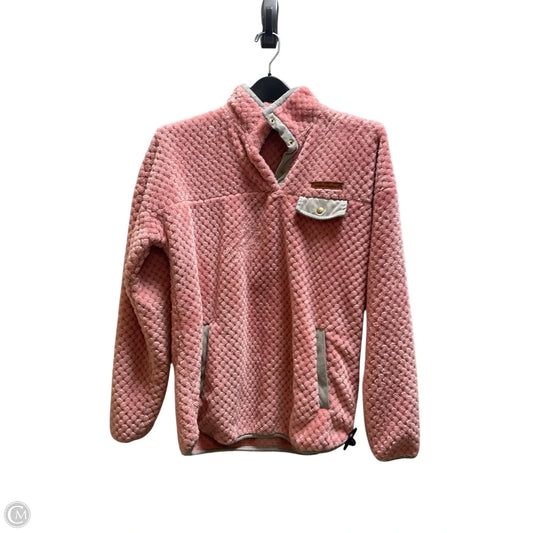 Sweatshirt Crewneck By Simply Southern In Pink, Size: S