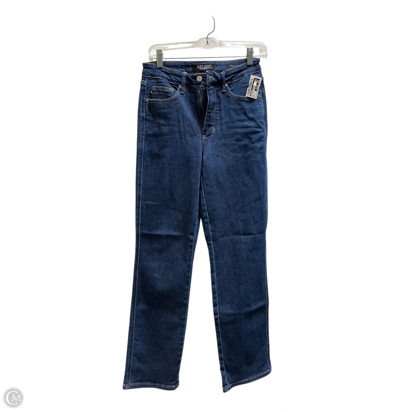 Jeans Straight By Judy Blue In Blue Denim, Size: 2
