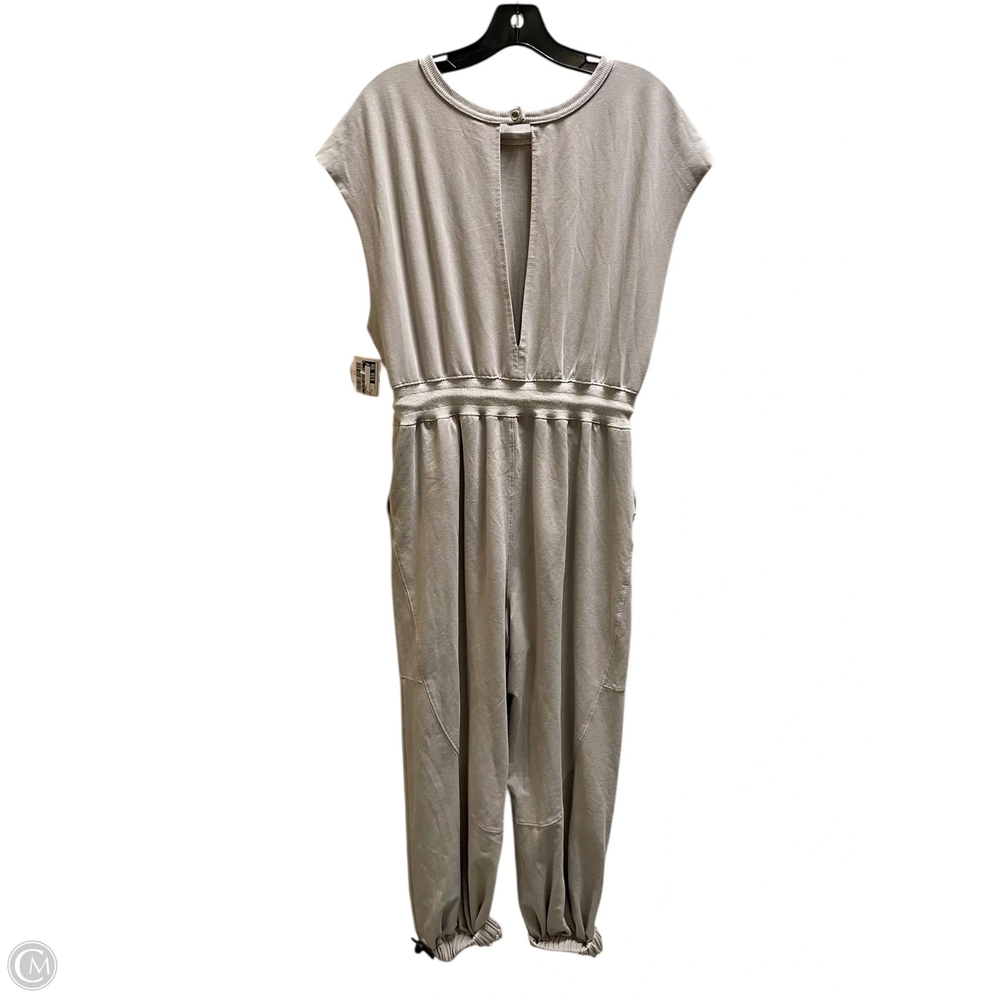 Jumpsuit By Clothes Mentor In Tan, Size: M