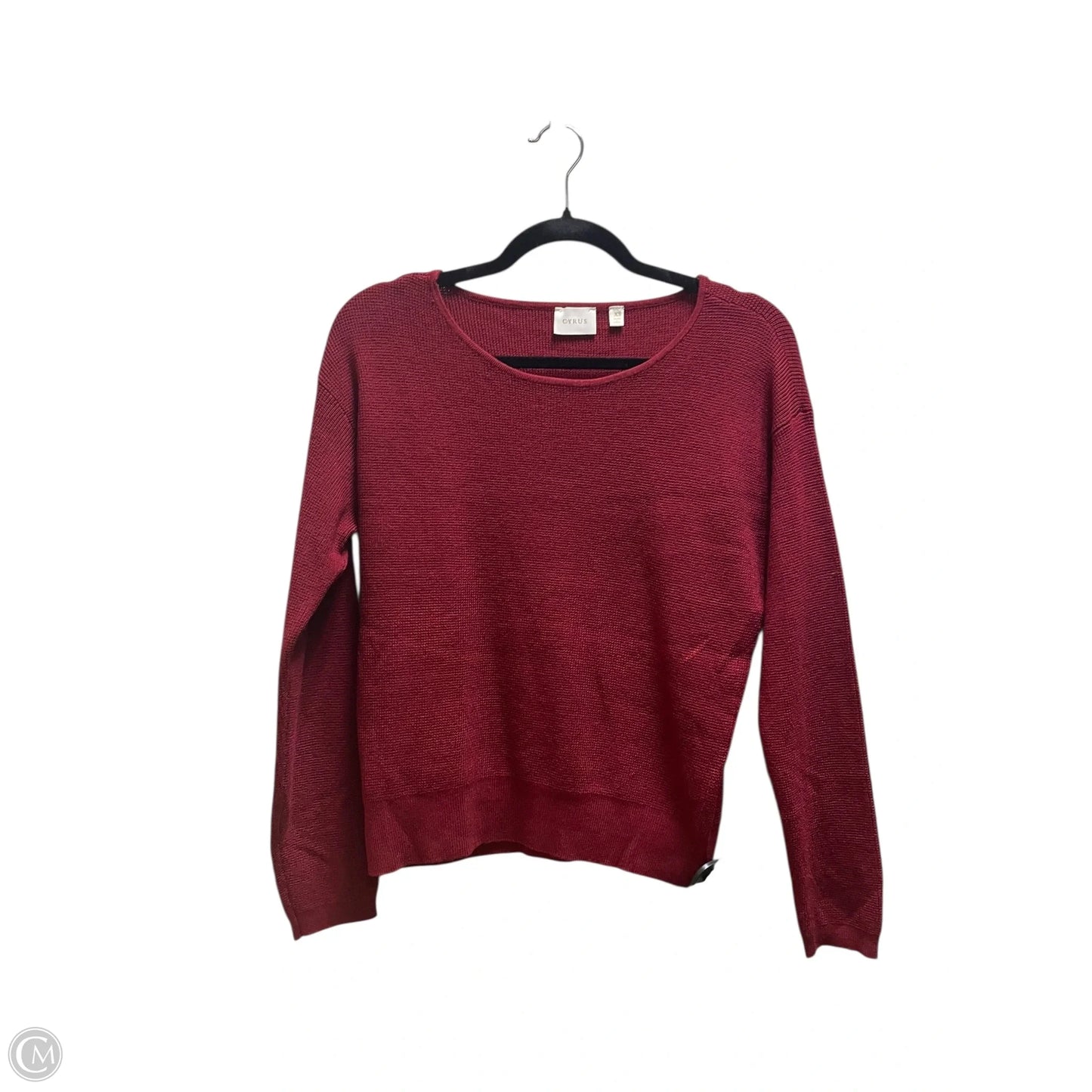 Top Long Sleeve By Cyrus In Red, Size: Xs