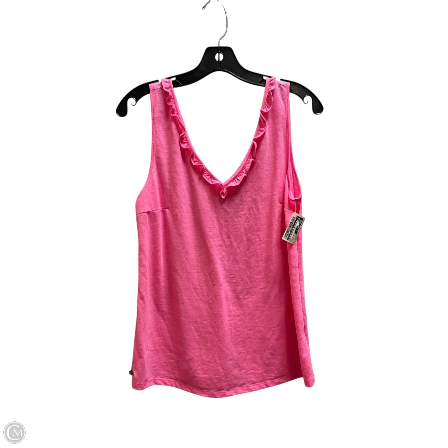 Top Sleeveless Designer By Lilly Pulitzer In Pink, Size: M