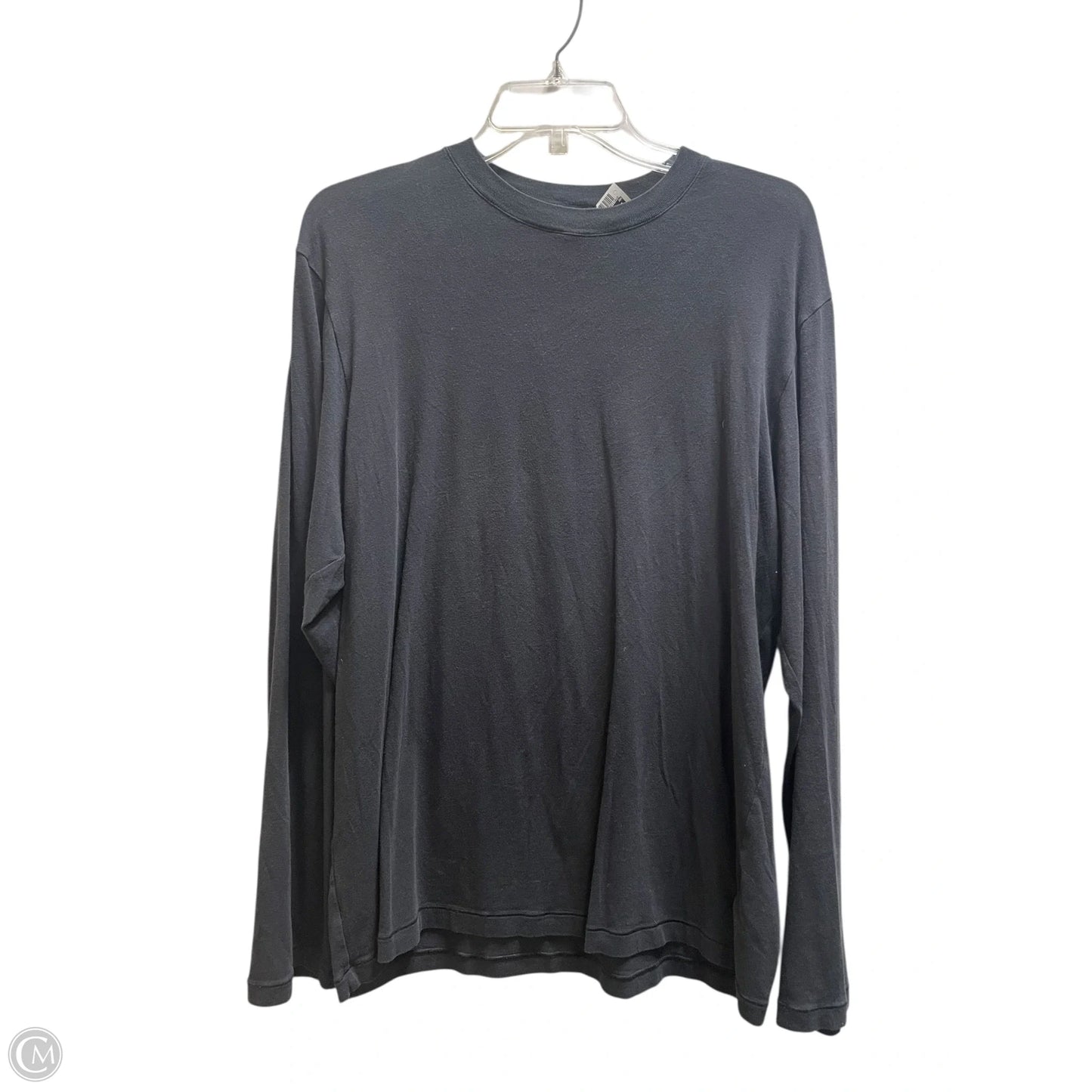 Athletic Top Long Sleeve Crewneck By Skims In Black, Size: M