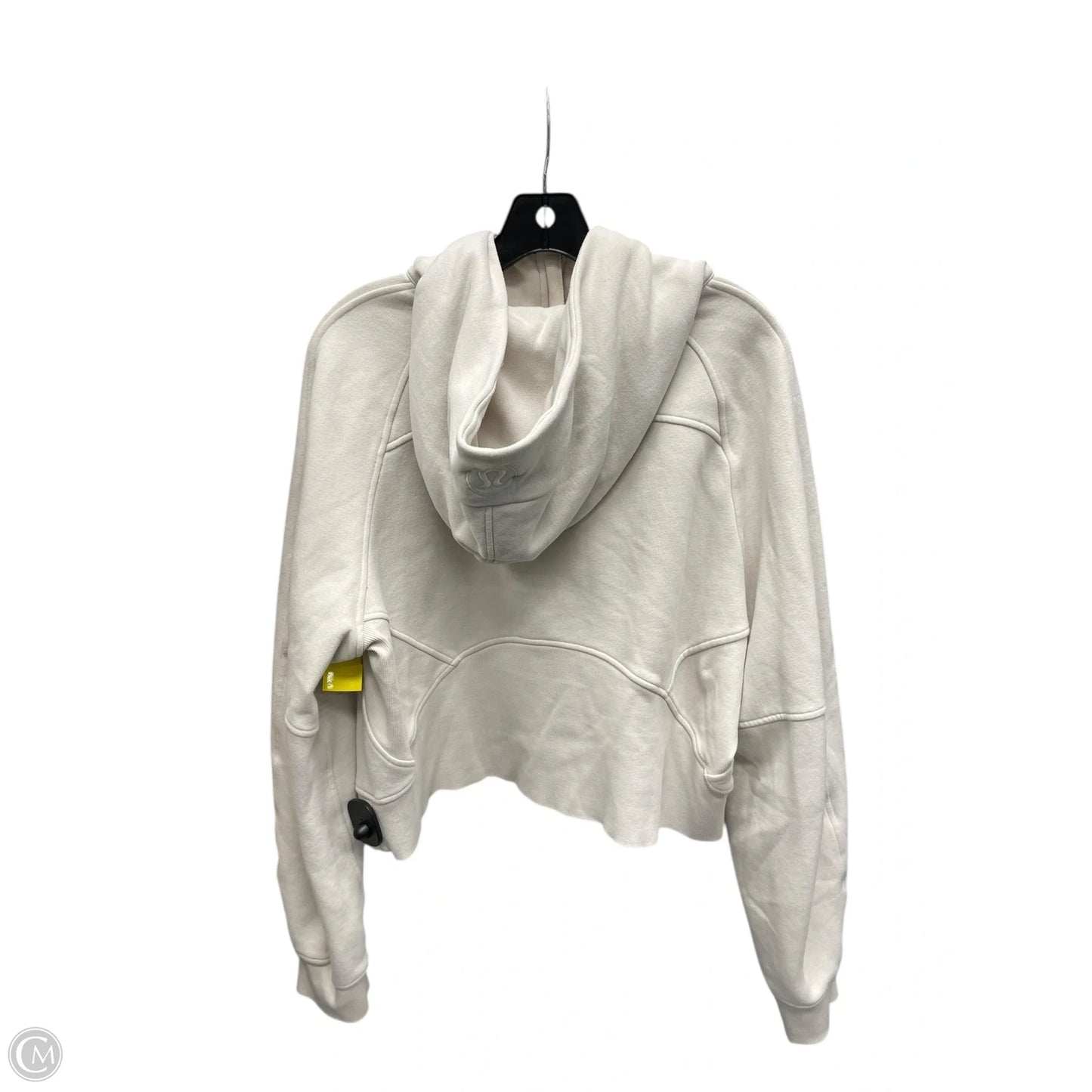 Athletic Jacket By Lululemon In Tan, Size: M