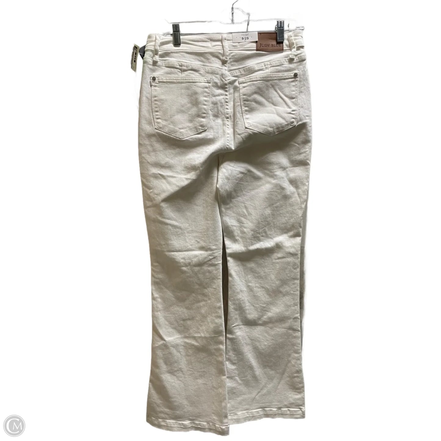 Jeans Boot Cut By Judy Blue In White, Size: 8