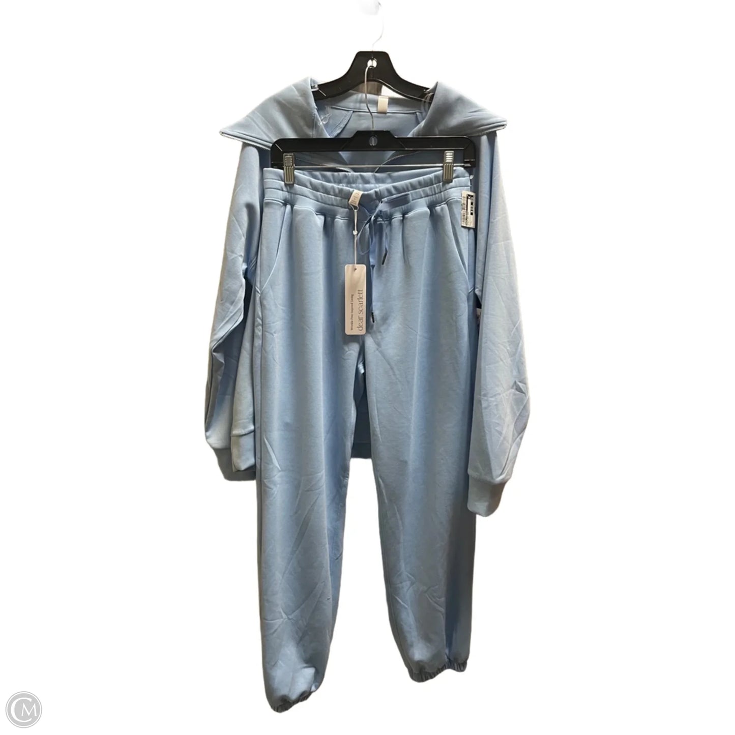 Pants Set 2pc By Dear Scarlett In Blue, Size: L