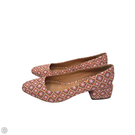 Shoes Heels Kitten By Chelsea And Violet In Multi-colored, Size: 9.5