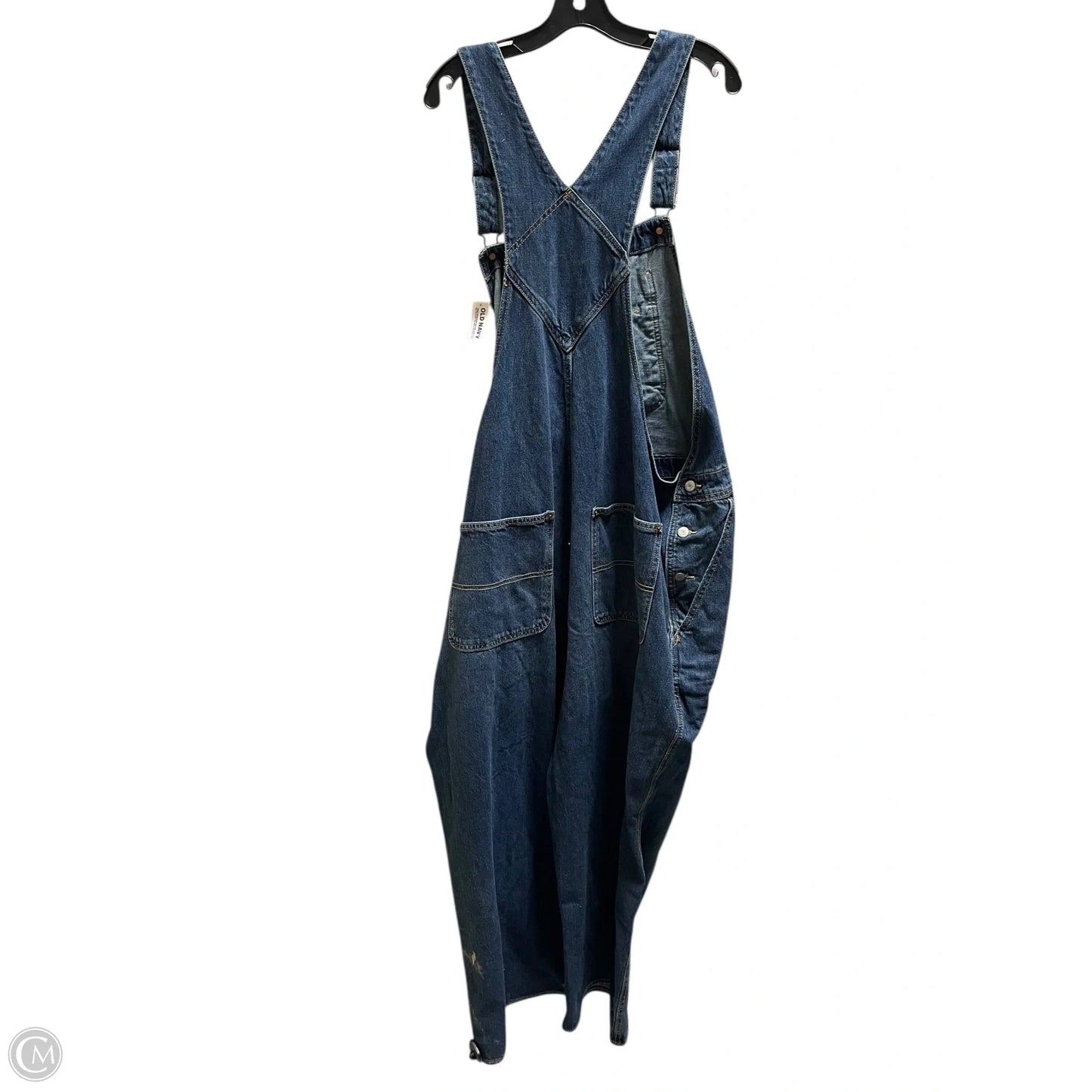 Overalls By Old Navy In Blue Denim, Size: 26