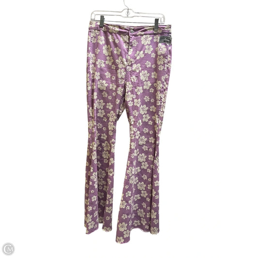 Jeans Wide Leg By We The Free In Purple, Size: 10
