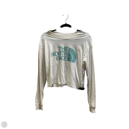 Top Long Sleeve By The North Face In Cream, Size: M