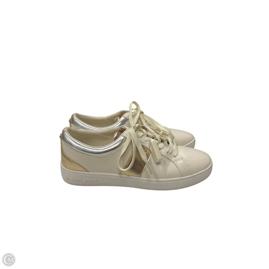 Shoes Designer By Michael Kors In Cream, Size: 8.5