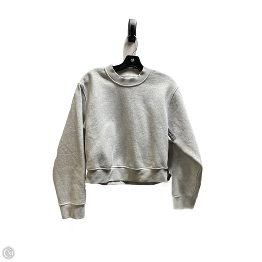 Athletic Sweatshirt Collar By Lululemon In Grey, Size: Xs