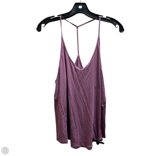 Athletic Tank Top By Lululemon In Pink, Size: M