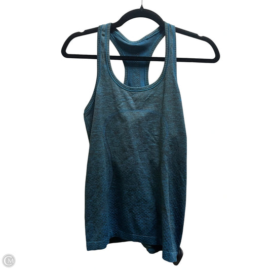 Athletic Tank Top By Lululemon In Blue, Size: 8