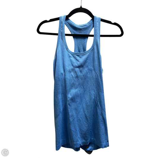 Athletic Tank Top By Lululemon In Blue, Size: M