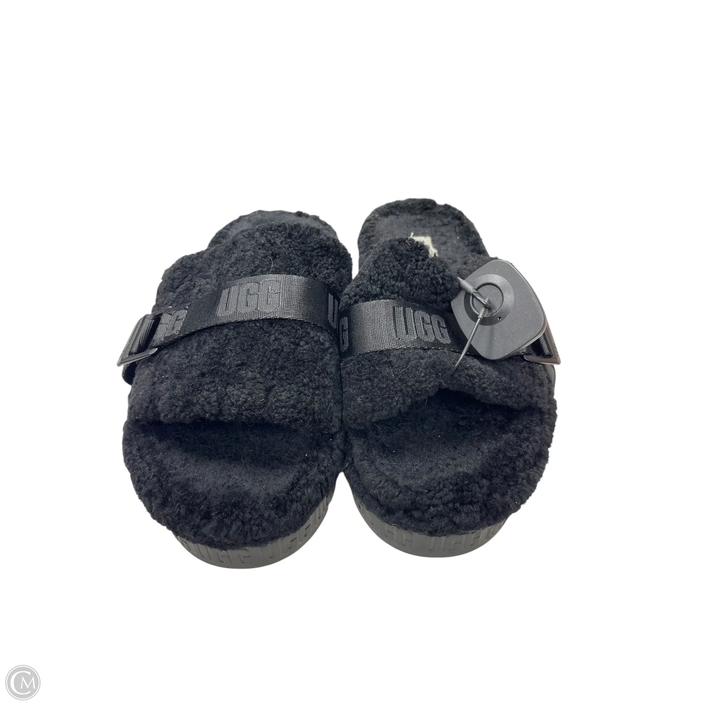 Sandals Designer By Ugg In Black, Size: 9
