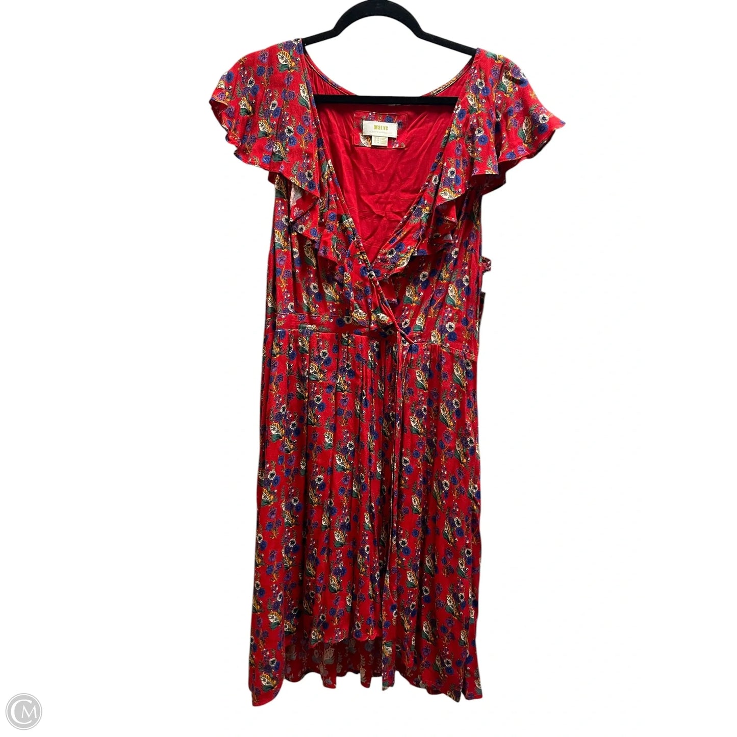 Dress Casual Maxi By Anthropologie In Red, Size: Xl