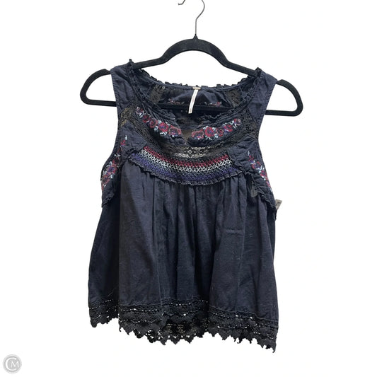Top Sleeveless By Free People In Black, Size: S