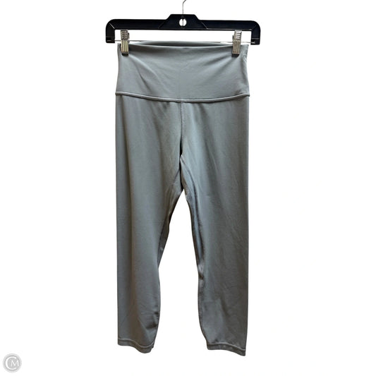 Athletic Leggings By Lululemon In Grey, Size: 6