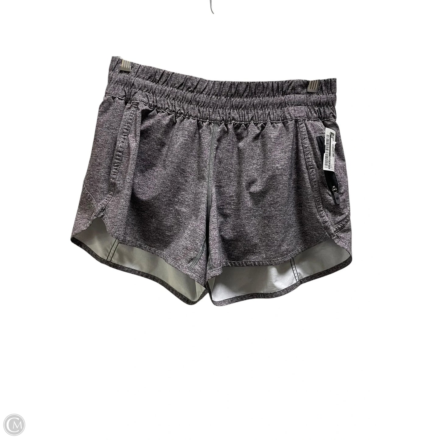 Athletic Shorts By Lululemon In Grey, Size: 8