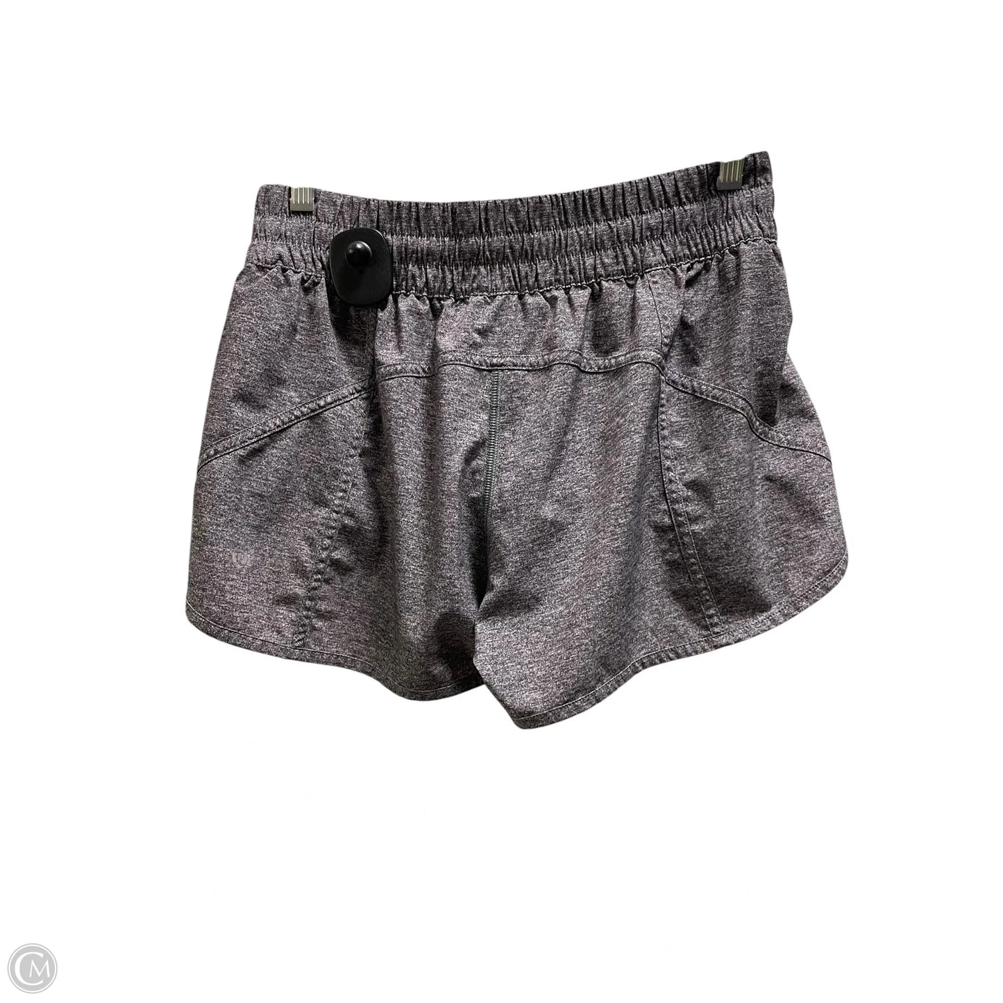 Athletic Shorts By Lululemon In Grey, Size: 8