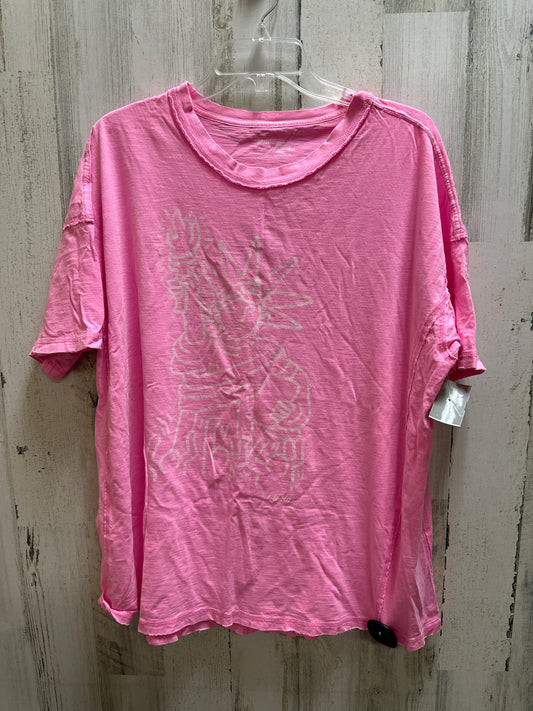 Top Short Sleeve Basic By Aerie  Size: L