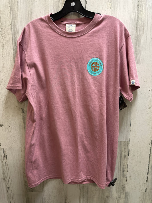 Top Short Sleeve Basic By Simply Southern  Size: M